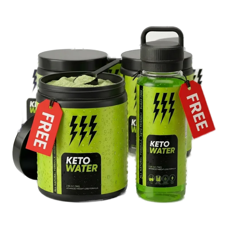 KetoWater Weight Management Health — 6 Bottle / 180 Day Pack
